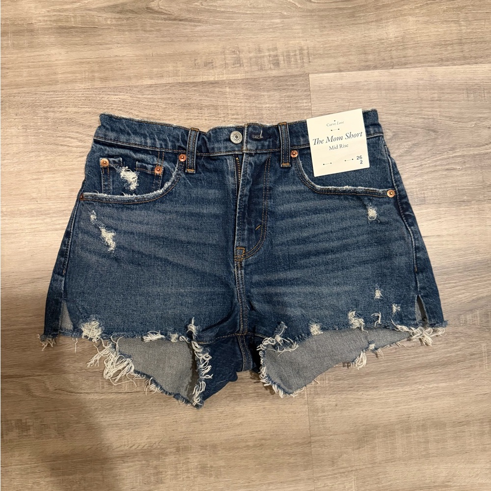 AF curve love the mom short mid rise